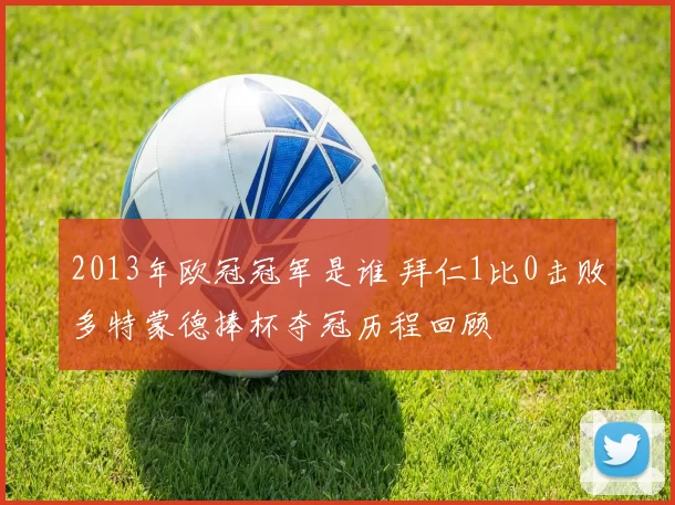 2013年欧冠冠军是谁 拜仁1比0击败多特蒙德捧杯夺冠历程回顾